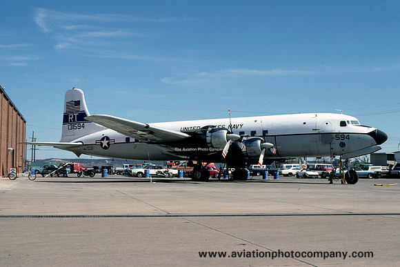 US Navy VR-53 Douglas C-118B Liftmaster 131594/RT (1980)