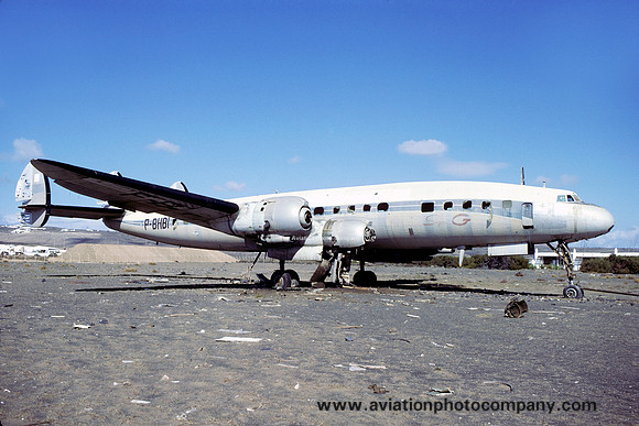 Air France Lockheed L-1049G Constellation F-BHBI withdrawn from use (1980)