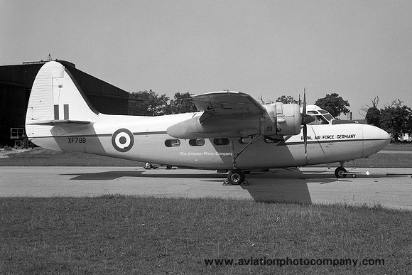RAF Germany Hunting Pembroke C.1 XF799