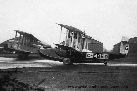 Vickers Viking G-ENBED and Farman Goliath F-AEDL