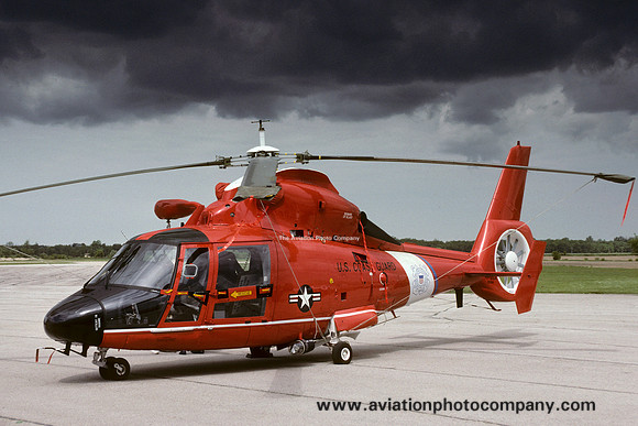 US Coast Guard Detroit Aerospatiale HH-65A Dolphin CG6584 (1992)