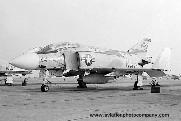 US Navy VF-74 McDonnell F-4J Phantom 155529/AJ114 (1975)