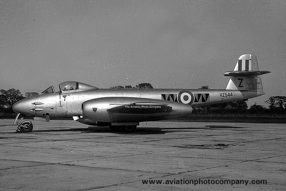 RAF 74 Squadron Gloster Meteor F.8 VZ544/Z