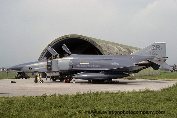 USAF 26 TRW 38 TRS McDonnell RF-4C Phantom 72-0152/ZR (1988)