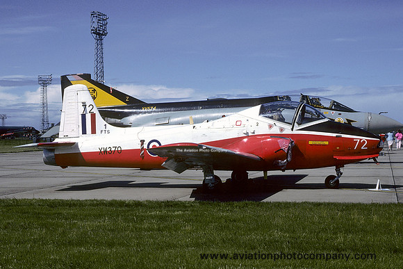 RAF 1 FTS Hunting Jet Provost T.5A XW370/72 (1987)