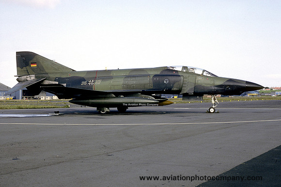 West German Air Force AKG51 McDonnell RF-4E Phantom 35+37 (1989)