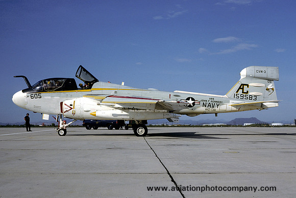 US Navy VAQ-138 Grumman EA-6B 159583/AC-605 (1982)