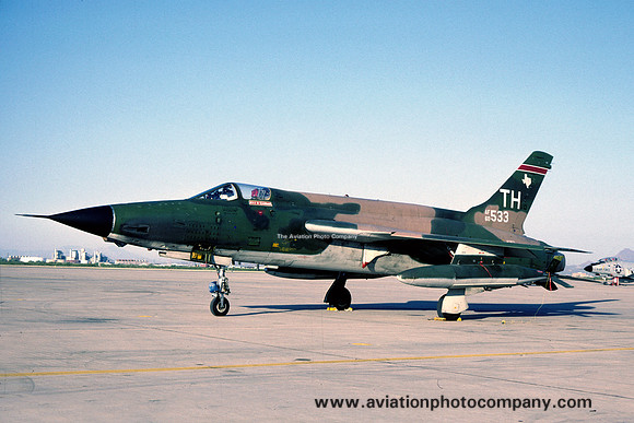 USAF AFRes 457 TFS Republic F-105D Thunderchief 60-0533/TH (1980)