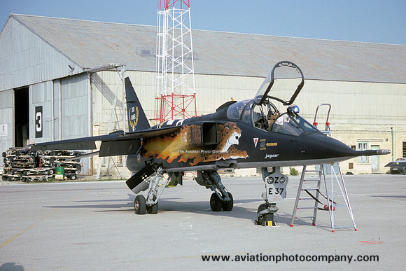 French Air Force EC1/7 Sepecat Jaguar E E37/7-HZ at Malta Luqa IAP (2003)