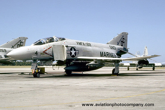 USMC VMFA-122 McDonnell F-4S Phantom 155801/DC-4 (1981)