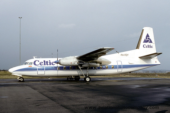 Celtic Airways Fokker F-27-200 Friendship PH-FEY (1993)