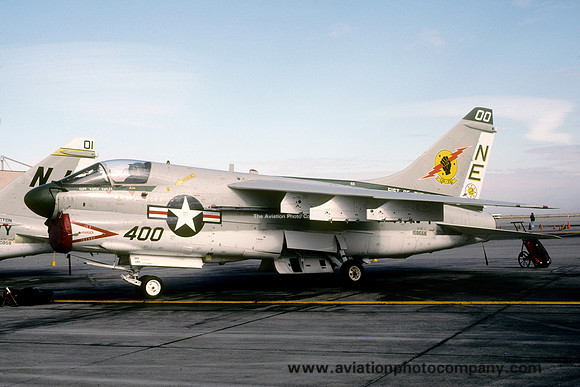 US Navy VA-25 LTV A-7E Corsair 158666/NE-400 (1980)