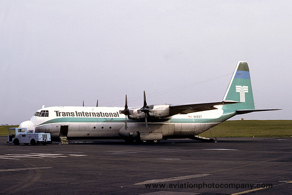 Trans International Airlines Lockheed L-100-30 Hercules N12ST (1978)