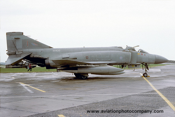 RAF 29 Squadron McDonnell F-4M Phantom FGR.2 XX420/I (1983)