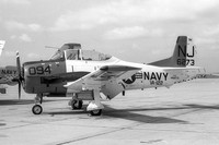 US Navy VA-122 North American T-28C Trojan 146273/NJ-094 (1975)