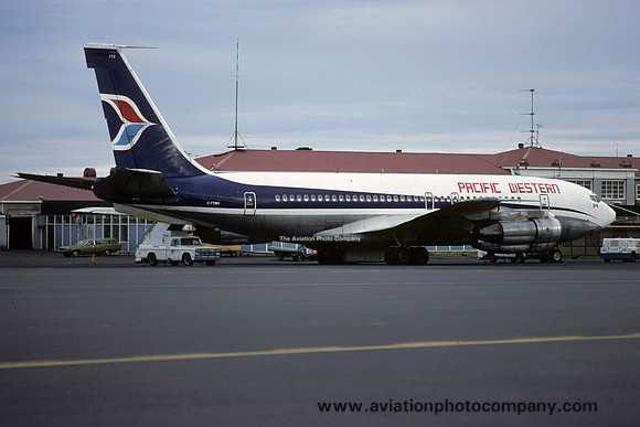 Pacific Western Airlines Boeing 707-138B C-FPWV (1978)
