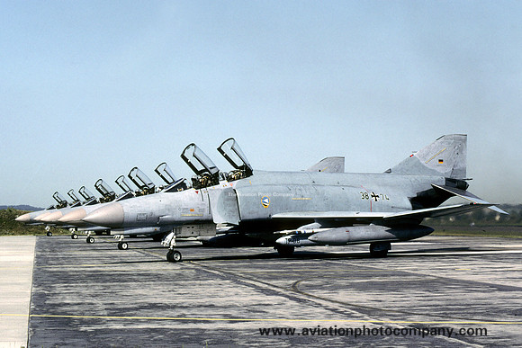 German Air Force JG74 McDonnell F-4F Phantom 38+74 (2003)