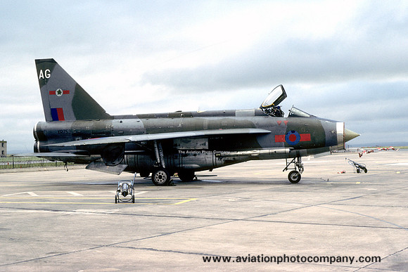 RAF 5 Squadron English Electric Lightning F.6 XR753/AG (1983)