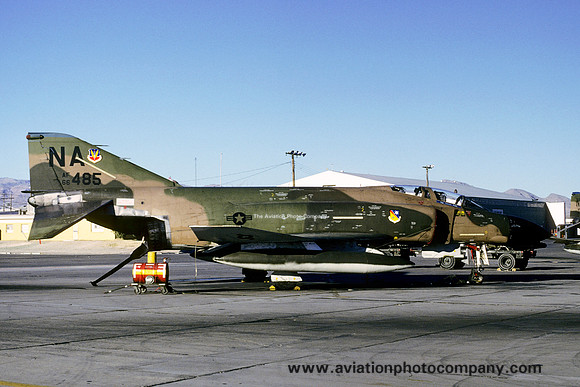 USAF 474 TFW 428 TFS McDonnell F-4D Phantom 66-7485/NA (1979)