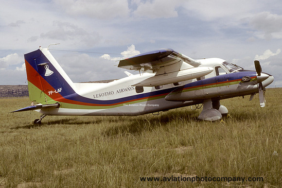 Lesotho Airways Dornier Do28D 7P-LAF (1983)