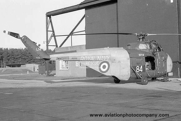 Royal Navy Lossiemouth Station Flight Westland Whirlwind HAS.7 XN302/LM