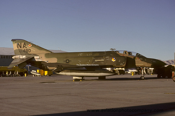 USAF 474 TFW 428 TFS McDonnell F-4D Phantom 66-7490/NA (1979)