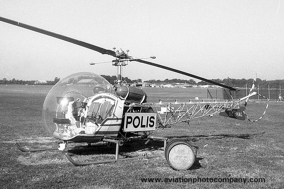 Swedish Polis Agusta Bell 47G SE-HAL