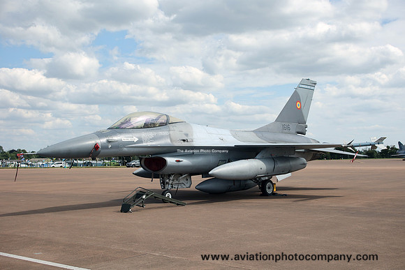 Romanian Air Force Esc 53 GD F-16C 1616 at RIAT Fairford (2024)
