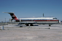 Ex US Air BAC 111-204AF N1115J at Las Vegas (1991)