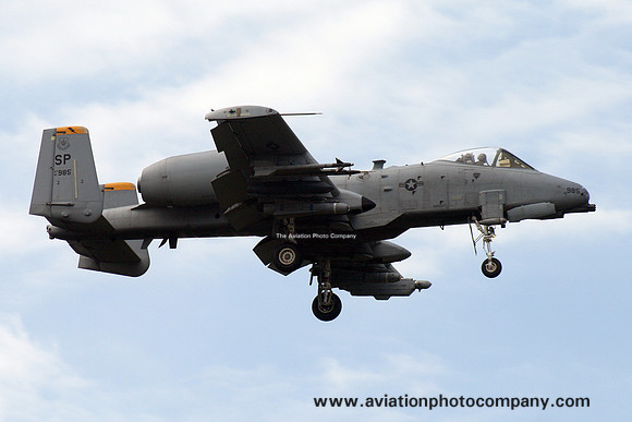 USAF 52 FW 81 FS Fairchild A-10C Thunderbolt 81-0985/SP (2012)