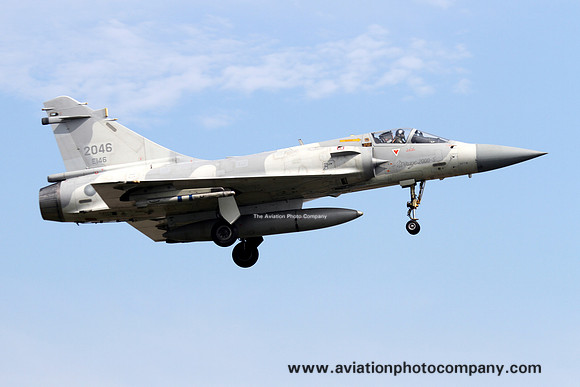 Taiwanese Air Force 2 FTS Dassault Mirage 2000Ei 2046 at Hsinchu (2013)