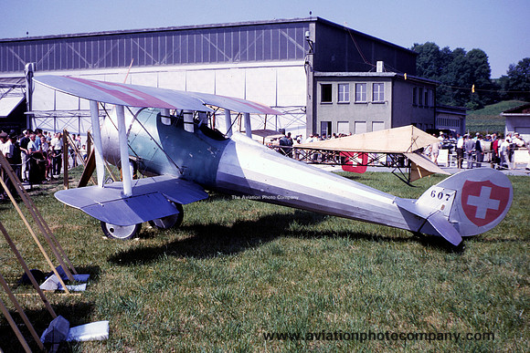Swiss Air Force Nieuport 28C-1 607 (1964)