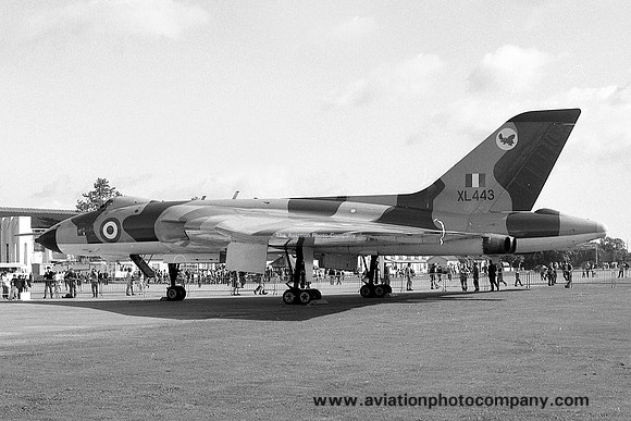RAF 27 Squadron Avro Vulcan B.2 XL443 at RAF Leuchars (1971)