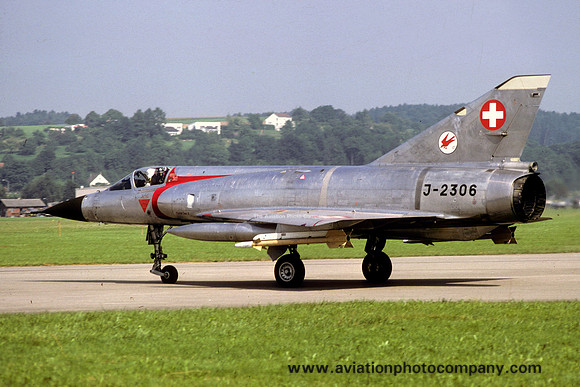 Swiss Air Force 17 St Dassault Mirage 3S J-2306 (1978)