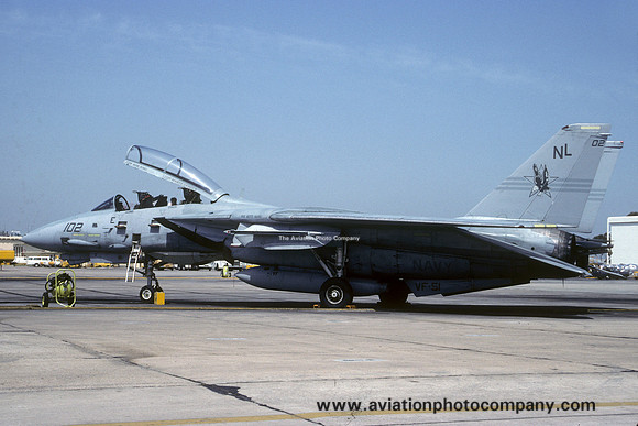 US Navy VF-51 Grumman F-14A Tomcat 159944/NL-102 (1992)