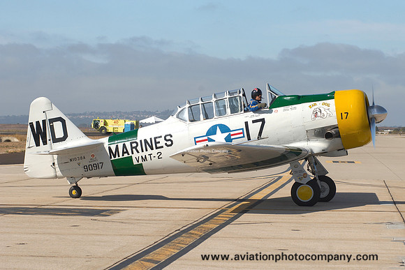North American SNJ-5 Texan N1038A at MCAS Miramar (2008)
