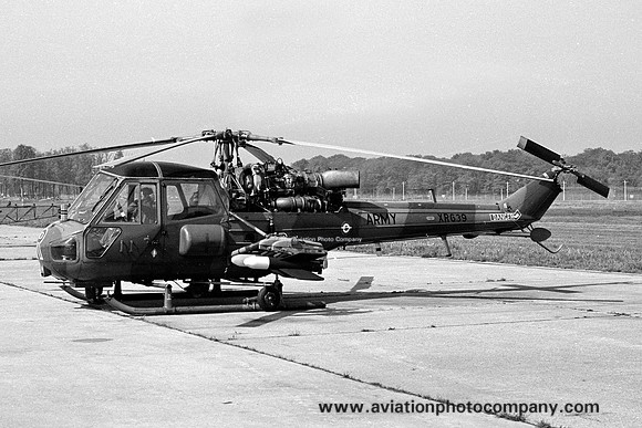 Army Air Corps 663 Squadron Westland Scout AH.1 XR639/R (1973)