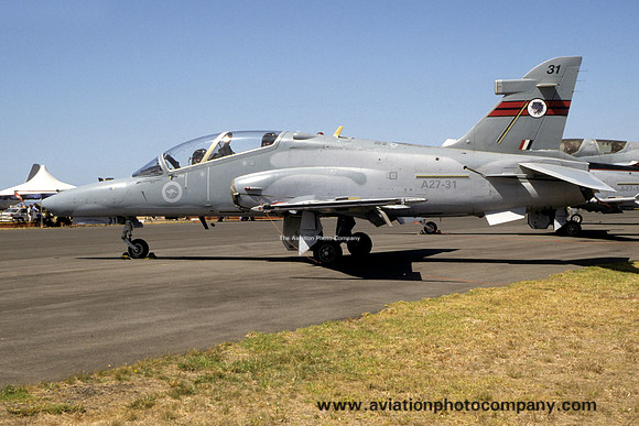 RAAF 76 Squadron BAE Hawk 127 A27-31 (2003)