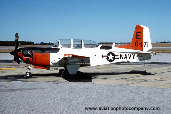 US Navy TAW-5 Beech T-34C Mentor 160471/E (1984)