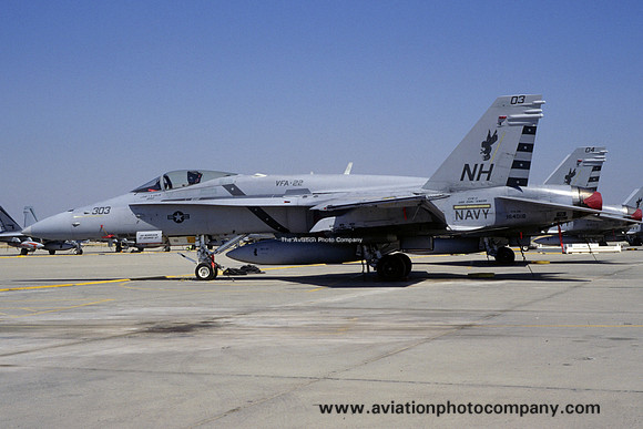 US Navy VFA-22 McDonnell Douglas F/A-18C Hornet 164018/NH-303 (2000)