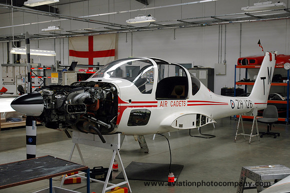 RAF Air Cadets Grob Vigilant T.1 ZH126 at RAF Syerston (2012)
