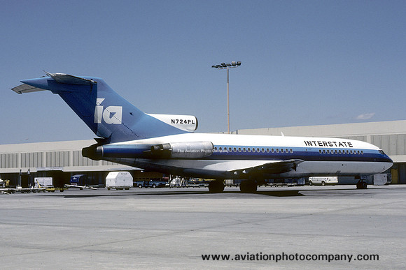 Interstate Airlines Boeing 727-21 N724PL (1984)