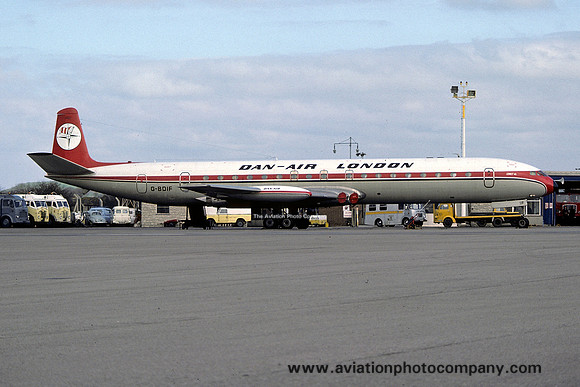 Dan Air London De Havilland Comet 4 G-BDIF (1976)