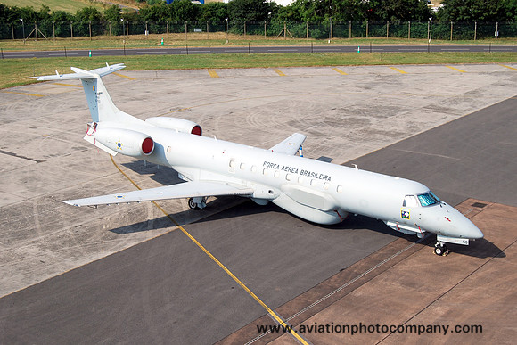 Brazilian Air Force 2/6 GAV Embraer R-99 FAB-6750 at RIAT Fairford (2013)