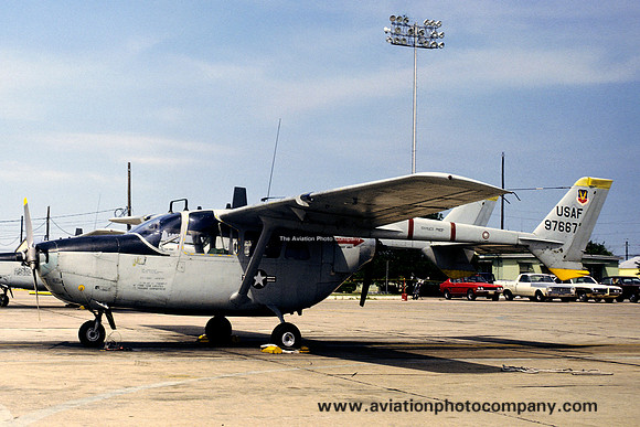 USAF 67 TRW 602 TASS Cessna O-2A Skymaster 69-7667 (1979)