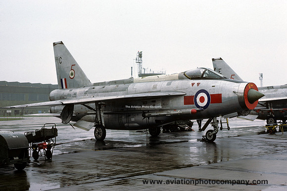 RAF 5 Squadron English Electric Lightning F.6 XS923/C (1976)