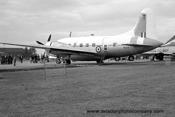 RAF 1 ANS Vickers Varsity T.1 WL639/T