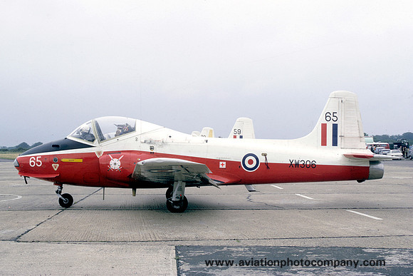 RAF 1 FTS Hunting Jet Provost T.5 XW306/65 (1970)