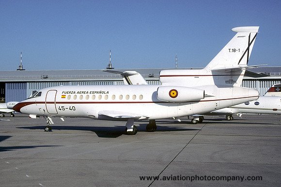 Spanish Air Force Dassault Falcon 900 T.18-1/45-40 (2004)