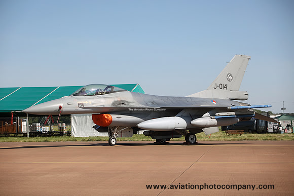 Dutch Air Force 312 Squadron GD F-16AM J-014 at RIAT Fairford (2024)